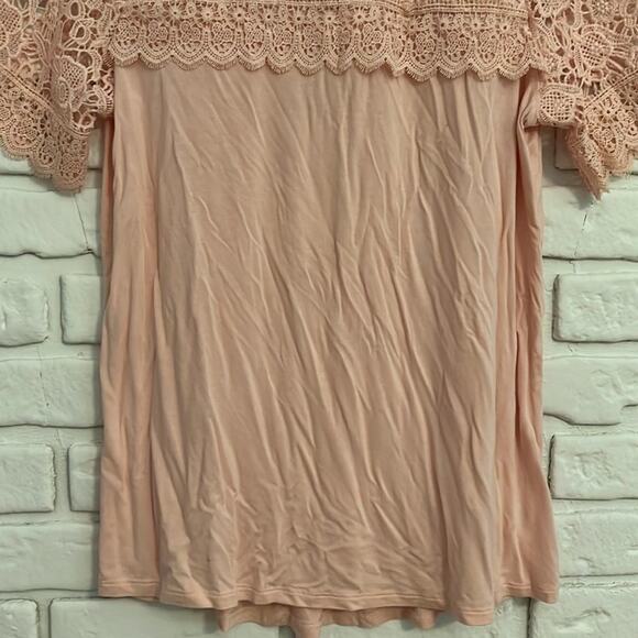 Adrianna Papell lace top size medium - Picture 6 of 8